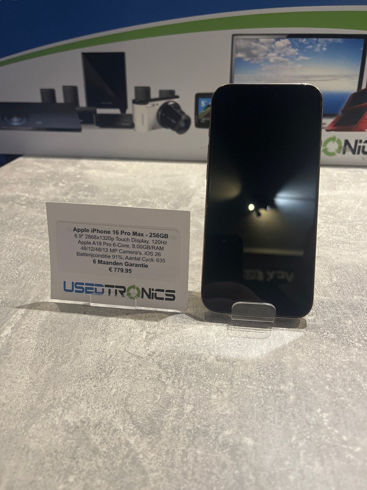 Apple iPhone 16 Pro Max - 256GB - Zo goed als nieuw, Telecommunicatie, Mobiele telefoons | Apple iPhone, 256 GB, IPhone 16 Pro Max