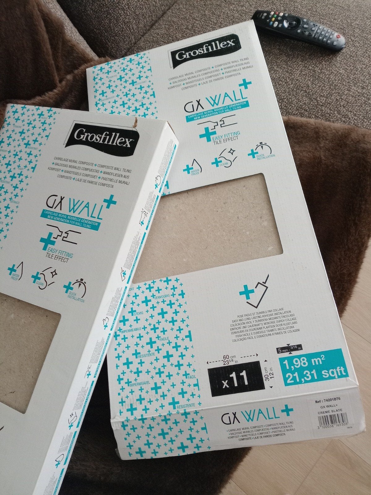 Grosfillex GX Wall+ Composiet Wandtegels (2 dozen), Doe-het-zelf en Verbouw, Ophalen, Nieuw, Minder dan 20 cm, Minder dan 5 m²