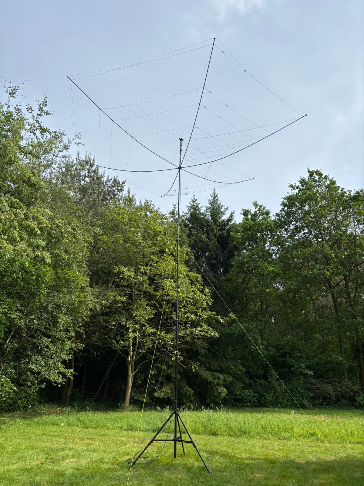 BuddiHEX Hexbeam + 7m Mast, Telecommunicatie, Antennes en Masten, Ophalen, Mast