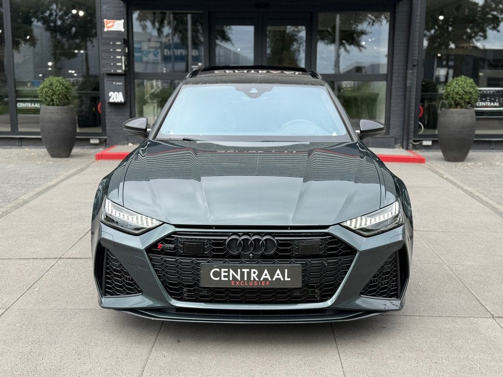 Audi A6 Avant RS 6 TFSI quattro Dynamic Plus|Keramisch|Carpl, Auto's, Audi, Automaat, Gebruikt, RS6, Leder