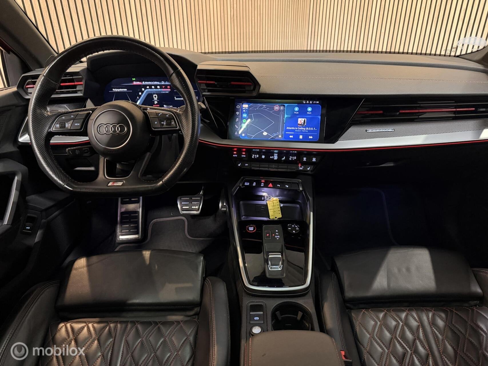 Audi S3 Limousine 2.0 TFSI Quattro PANO RS-LEDER VIRTUAL ACC, S3, Gebruikt, 4 cilinders, 1984 cc