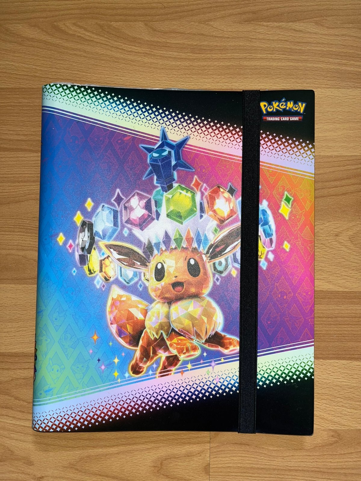 Pokemon 9 pocket prismatic evolutions binder map, Ophalen of Verzenden, Zo goed als nieuw