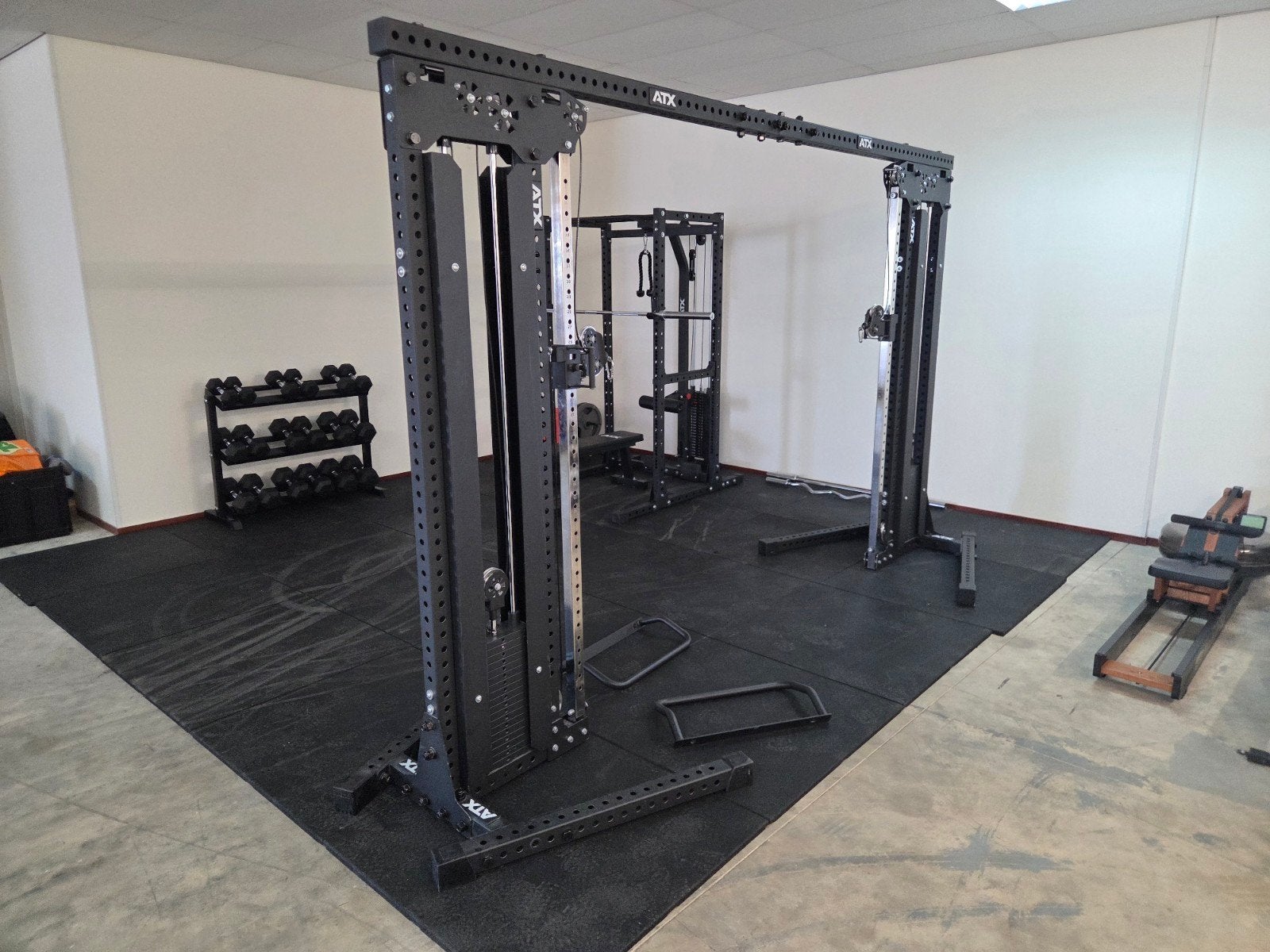 atx cable cross fitness crossover met 2x90kg steekgewichten, Sport en Fitness, Fitnessmaterialen, Ophalen, Zo goed als nieuw, Overige typen