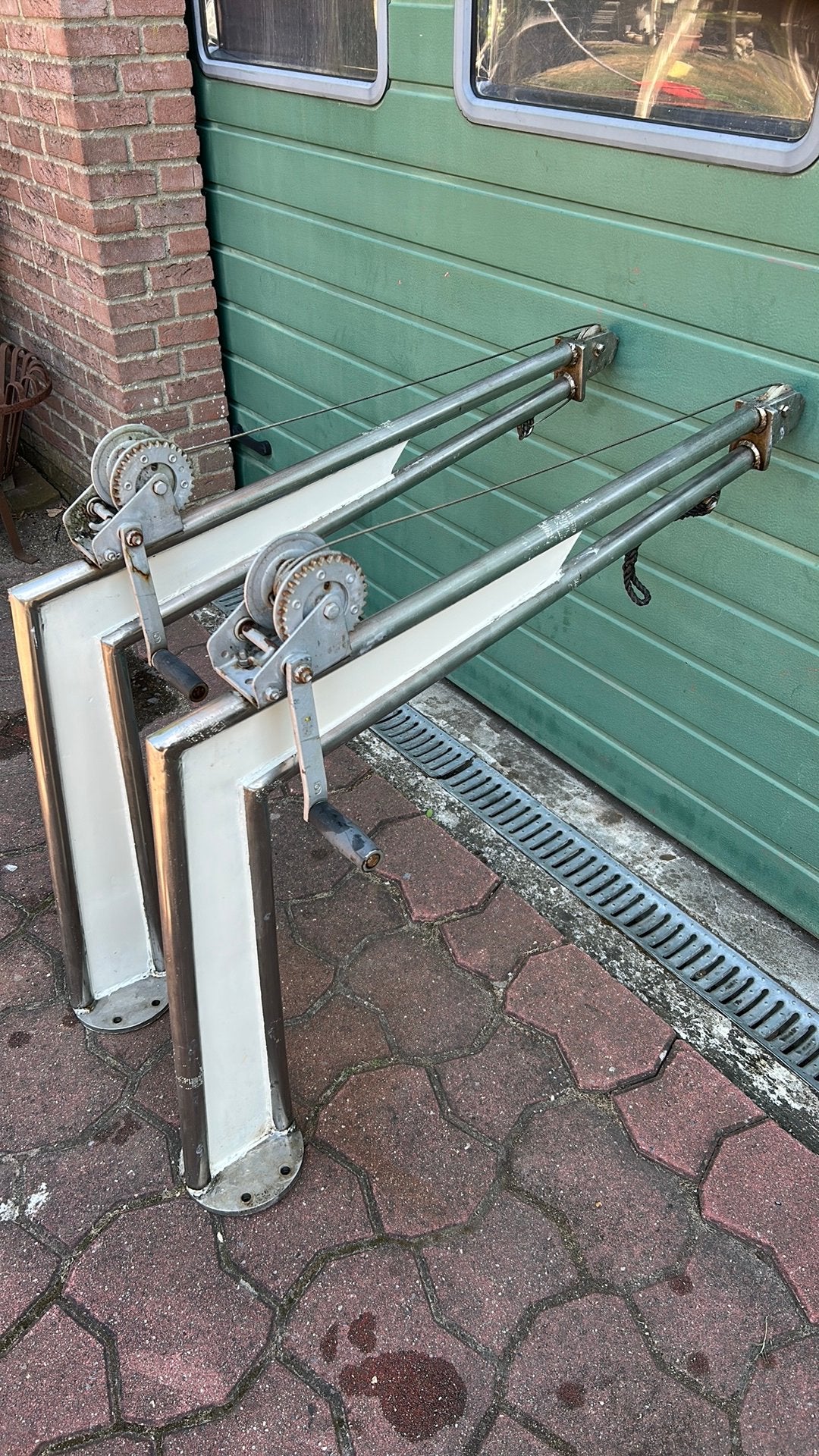 Davits RVS, Ophalen, Gebruikt, Overige typen