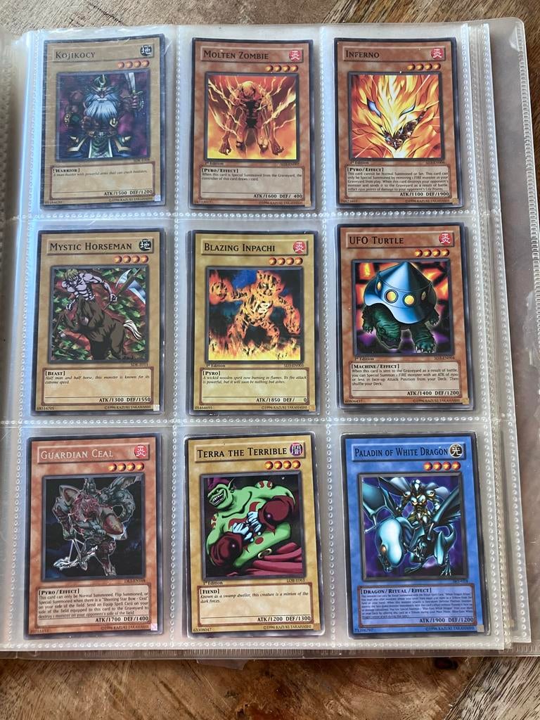 Yu-Gi-Oh! Kaarten Verzameling, Ophalen of Verzenden, Gebruikt, Meerdere kaarten
