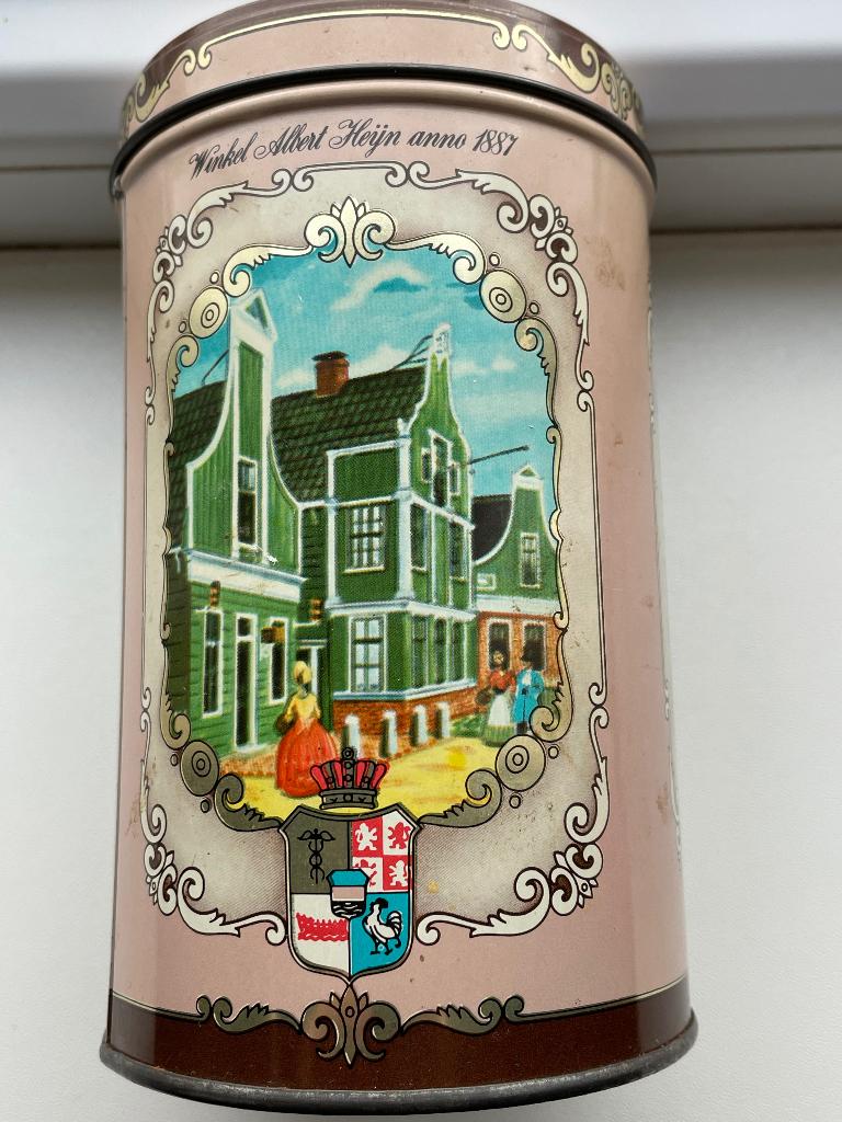 AH koekblik, Ophalen of Verzenden, Zo goed als nieuw, Koek(jes)