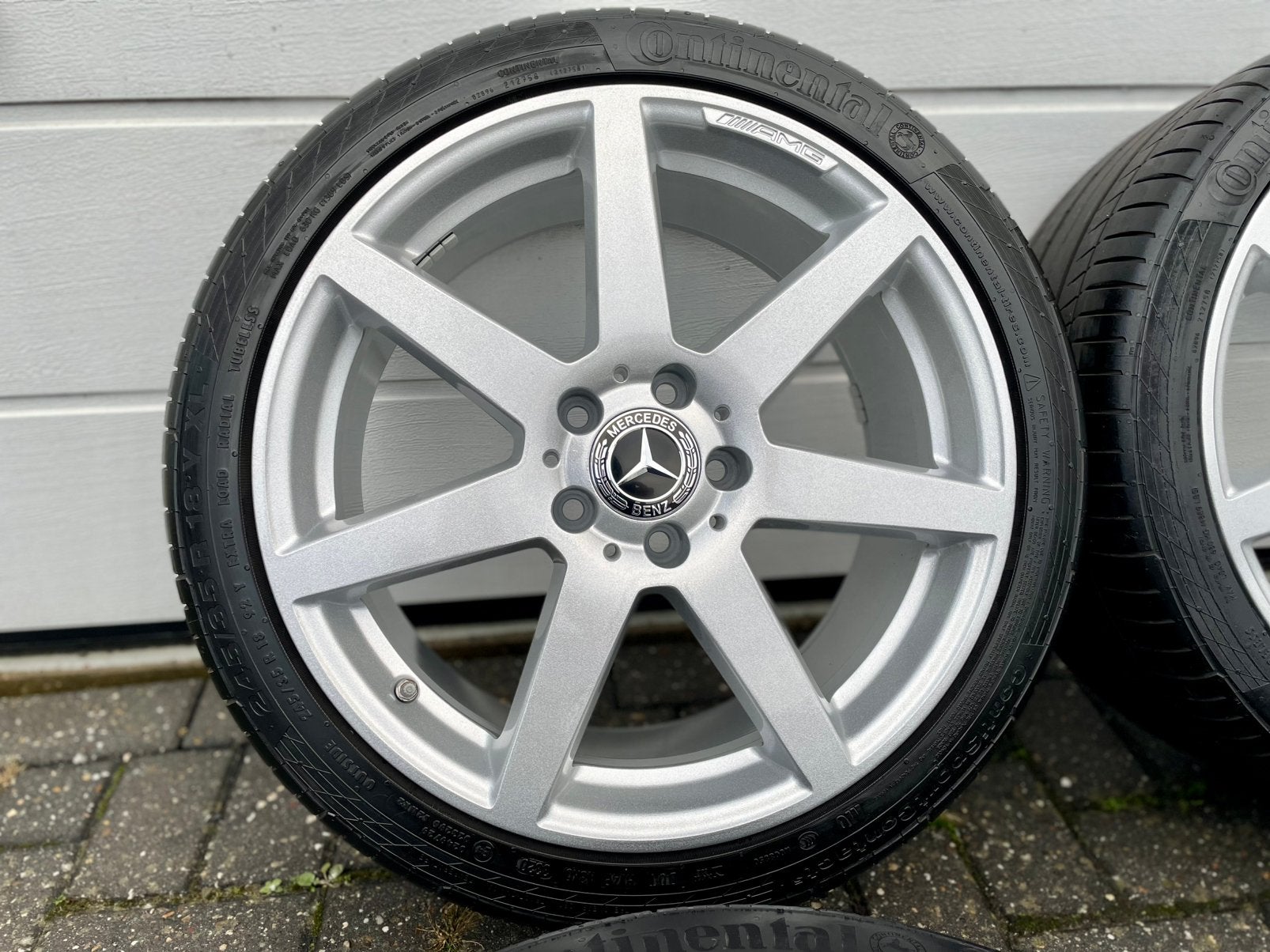 18 Inch Originele Mercedes AMG Velgen 225/40/18 5x112 !!!, 18 inch, Banden en Velgen, Ophalen of Verzenden, Zomerbanden