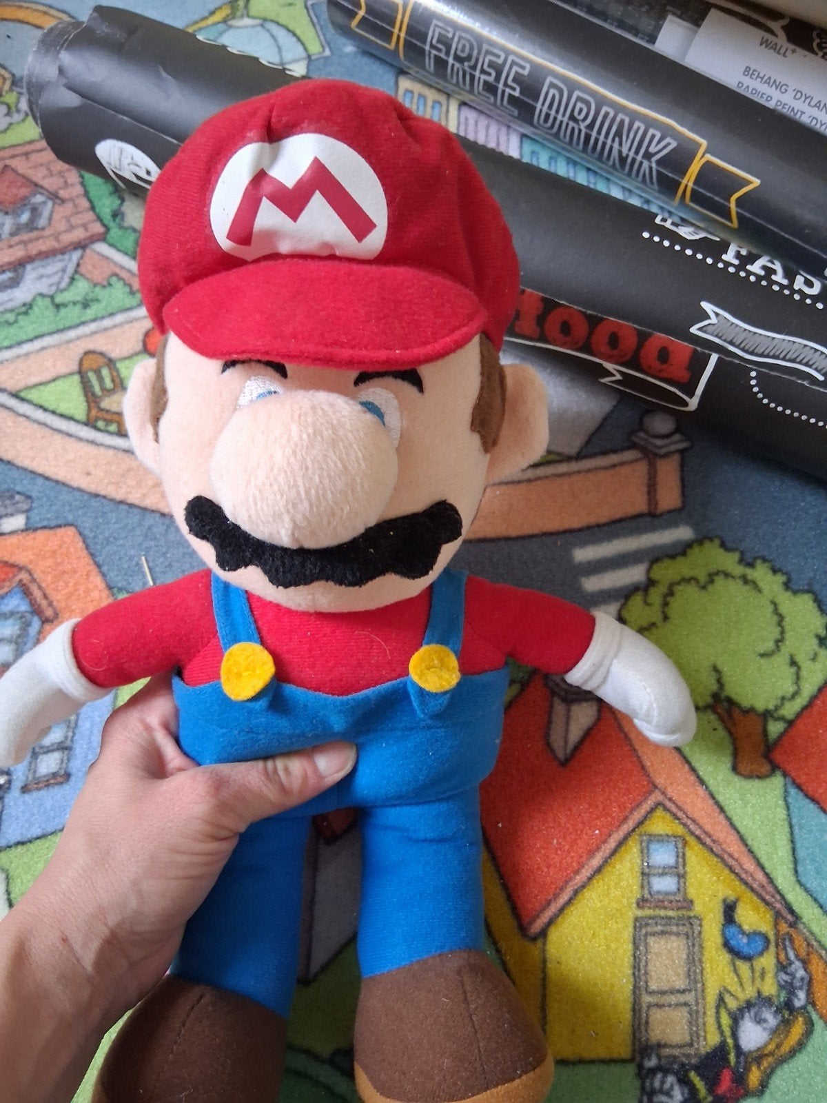 Super Mario knuffel., Super Mario, Ophalen of Verzenden, Gebruikt, Nintendo