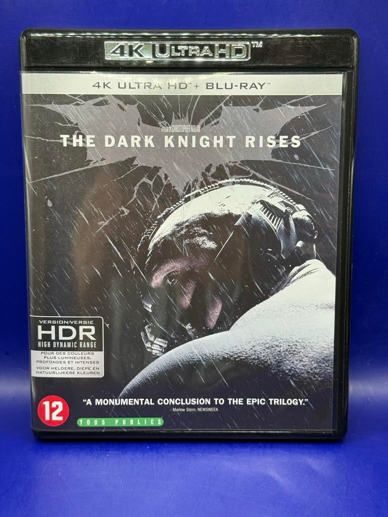 The Dark Knight Rises 4K Ultra HD UHD + Blu-ray NLO ZGAN, Verzenden, ., Wb, Actie