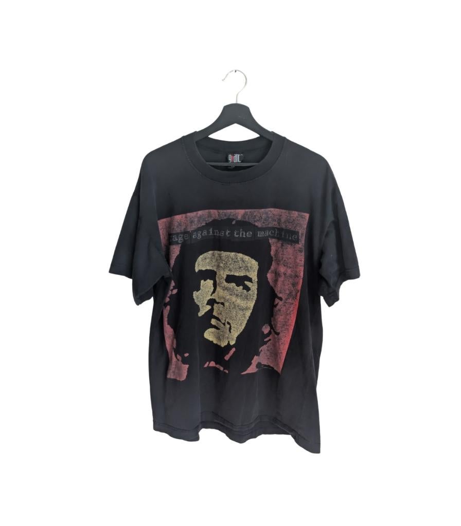 authentic 1997 rage against the machine che shirt, GIANT, GIANT, GIANT, Zwart