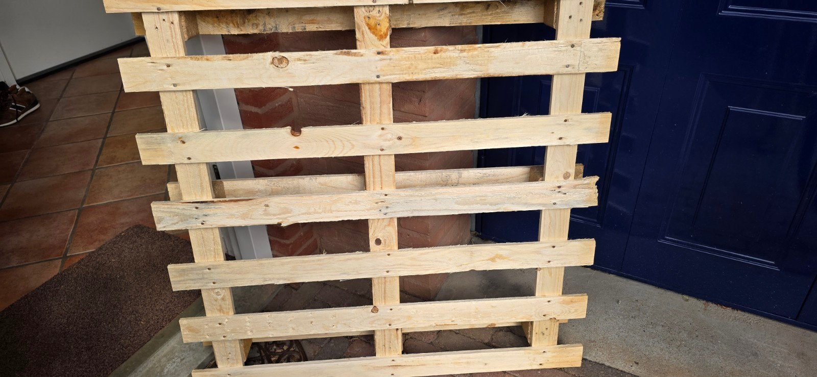 Één gebruikte pallet gratis af te halen, Ophalen, Gebruikt, Pallet