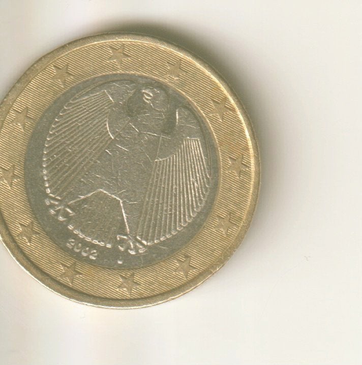 1 euro 2002 j duitsland, Verzenden, Duitsland, 2 euro