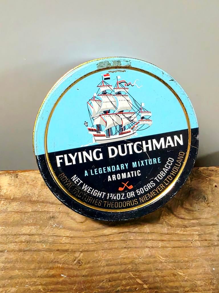 9929:Vintage Flying Dutchman Tobacco Can -Theodorus Niemeyer, Ophalen of Verzenden, Gebruikt, Overige, Overige merken
