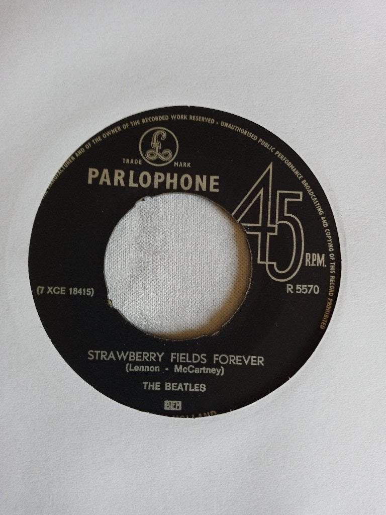 The Beatles - Strawberry Fields Forever / Penny Lane (VG), Gebruikt, 7 inch, Ophalen of Verzenden, Pop