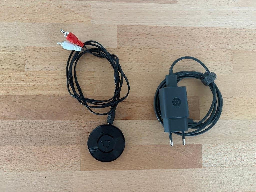 Chromecast Audio met Tulp en Optische kabel, Ophalen of Verzenden, Zo goed als nieuw, Optische audio