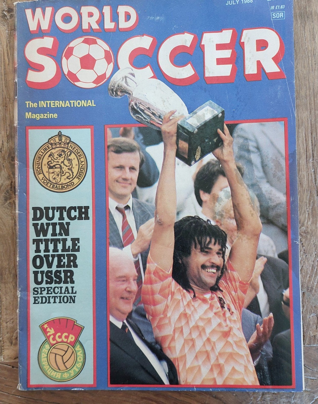 Originele World Soccer Magazine (Juli 1988) – EK '88 Special, Verzamelen, Ophalen of Verzenden, Gebruikt, Boek of Tijdschrift