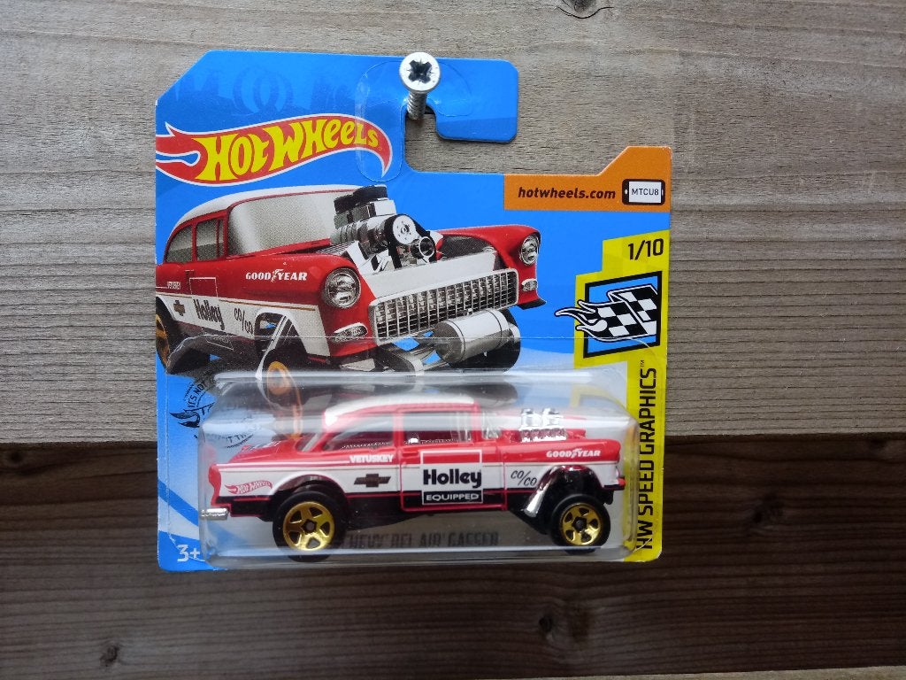 Chevrolet Bel Air Gasser '55 Hotwheels, Ophalen, Nieuw, Auto