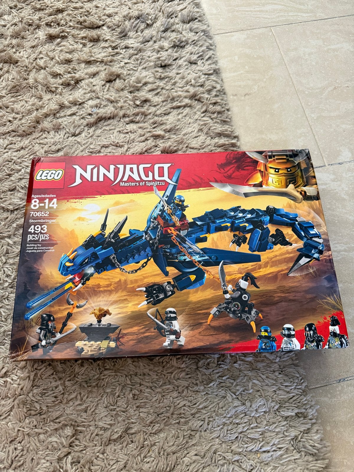 Lego Ninjago 70652 Stormbringer Draak -, Inclusief minifiguren, Lego, Nieuw, Ophalen of Verzenden