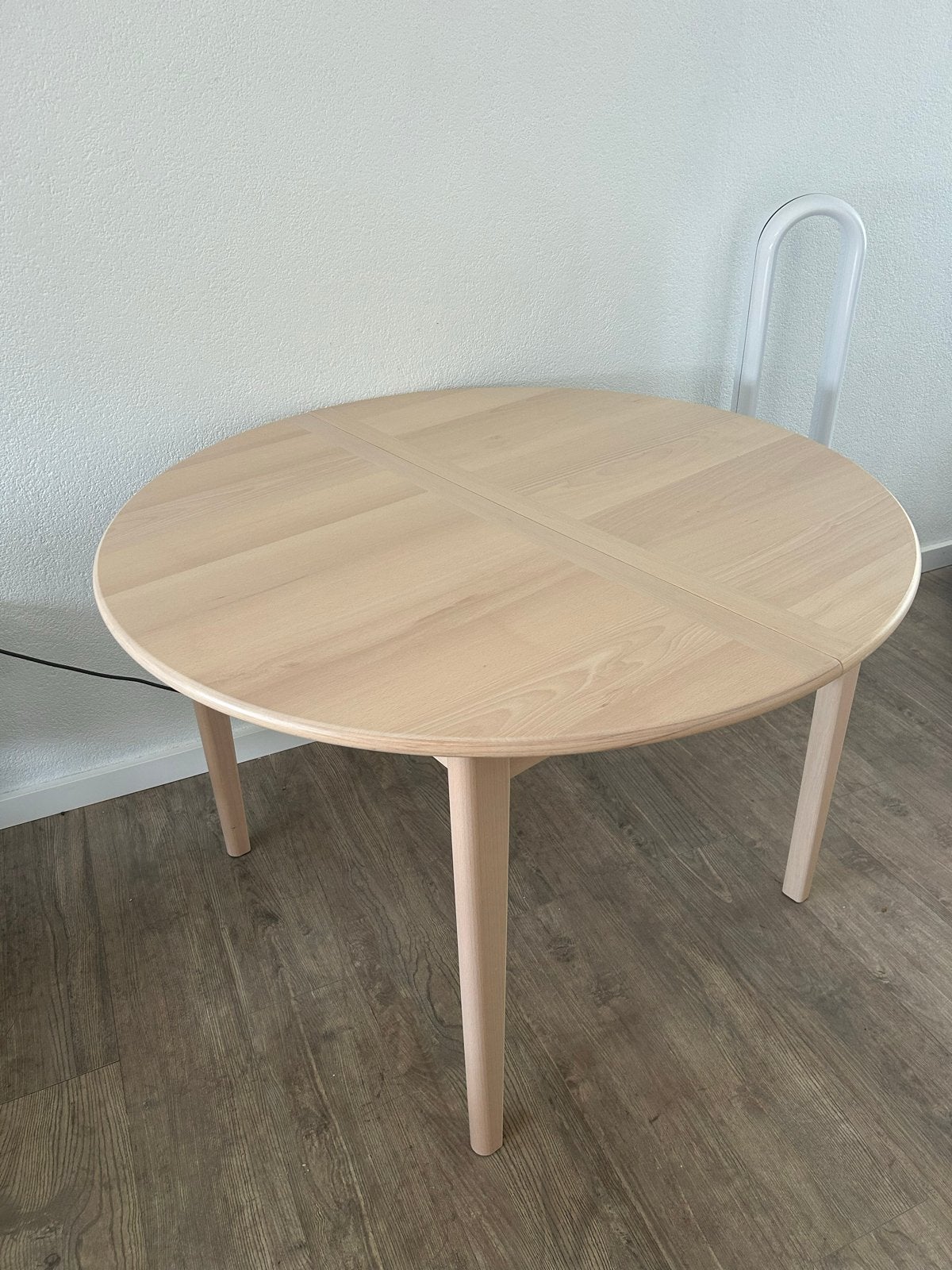 IKEA SKANSNÄS uitschuifbare eettafel Nieuw, ongebruikt, Ophalen, 100 tot 150 cm, Rond, 50 tot 100 cm