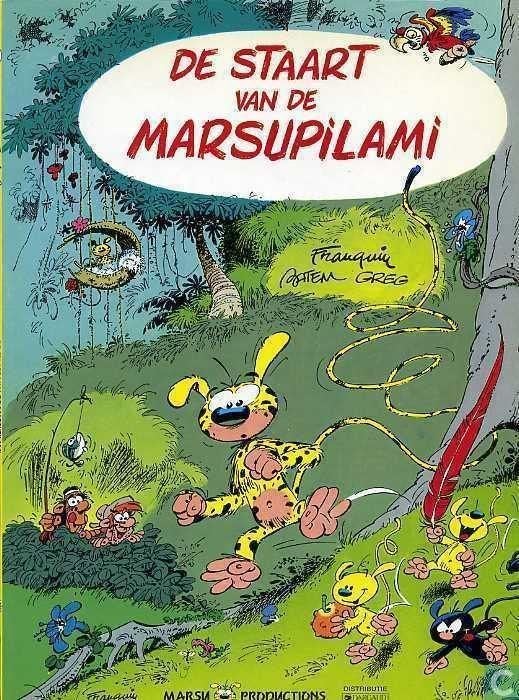 ns-marsupilami-2 stuks-goede staat, Eén stripboek, Ophalen of Verzenden, Zo goed als nieuw