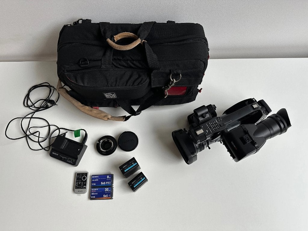 Sony pmw ex3 (62u) met toebehoren en draagtas, Full HD, Ophalen of Verzenden, Zo goed als nieuw, 8 tot 20x
