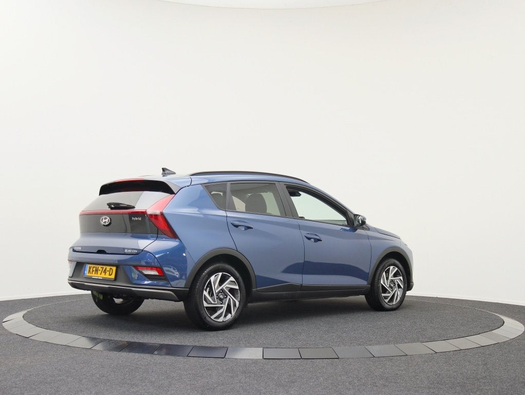 Hyundai Bayon 1.0 T-GDI Comfort Smart LED | Private lease 44, Private lease, Gebruikt, 1095 kg, Blauw