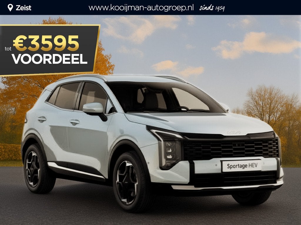 Kia Sportage 1.6 T-GDi Hybrid ComfortLine Nu €4.500,- voor
