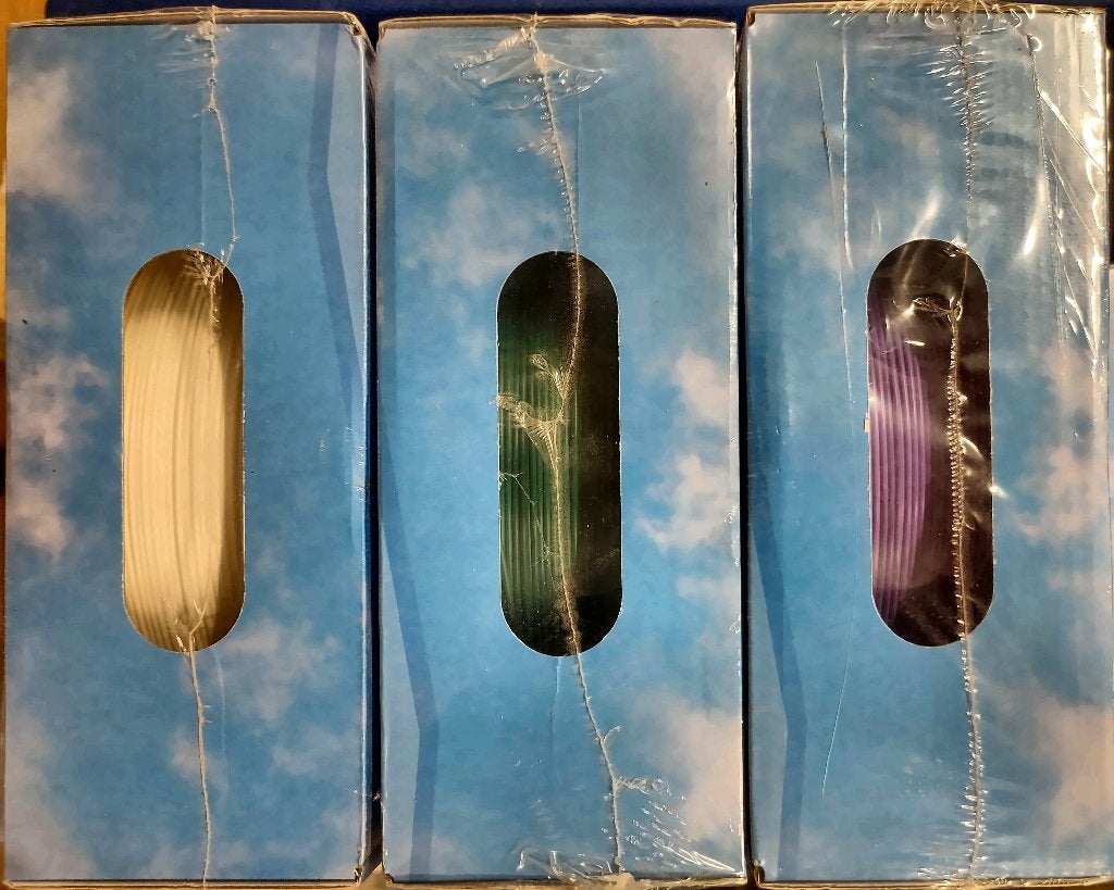 12x PLA filament 1,75mm 1kg nieuw geseald (123-3D), Ophalen of Verzenden, Nieuw, Filamentrollen