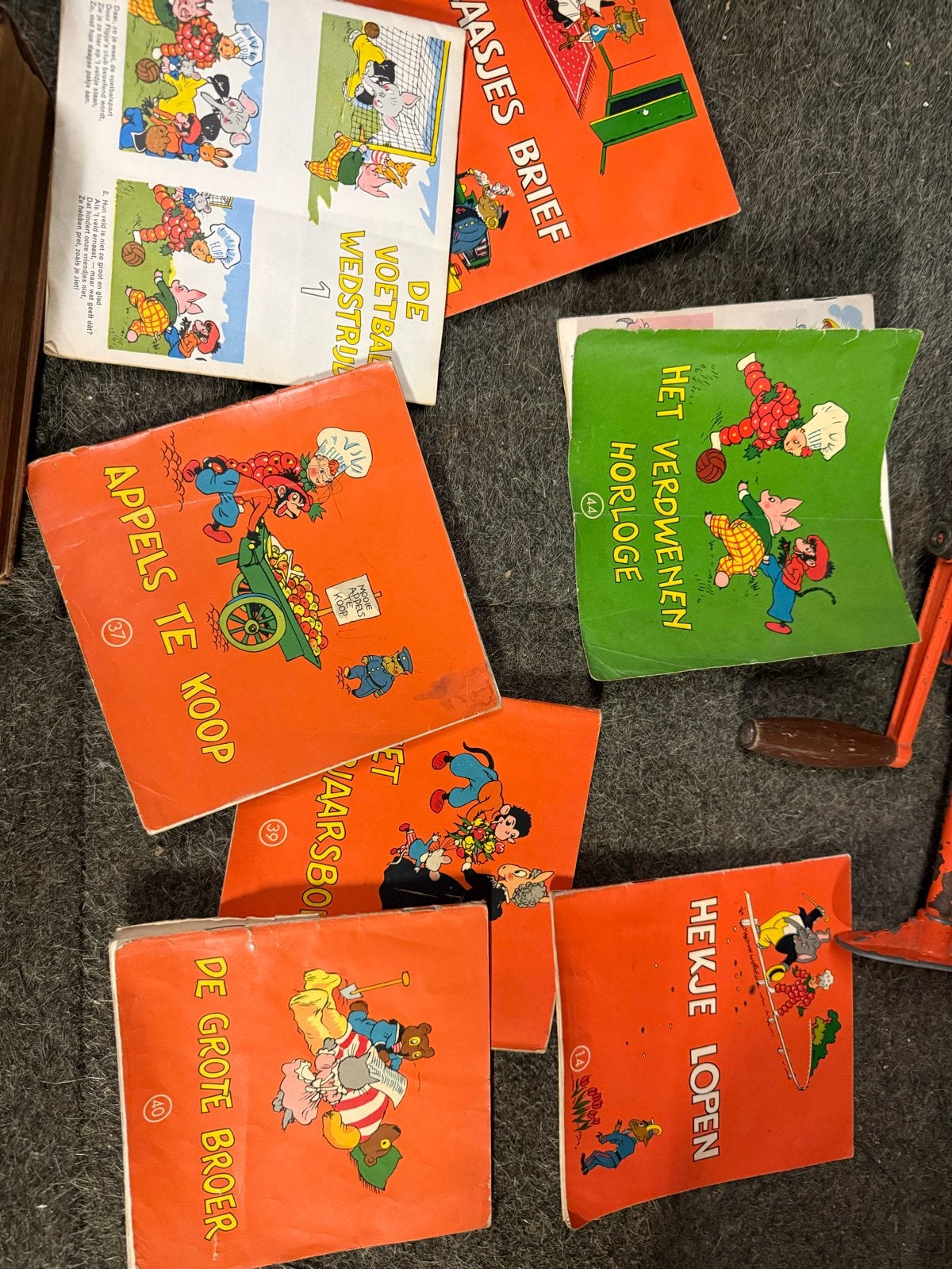 6 Flipje stripboeken - Vintage jeugdliteratuur, Meerdere stripboeken, Ophalen of Verzenden, Gelezen