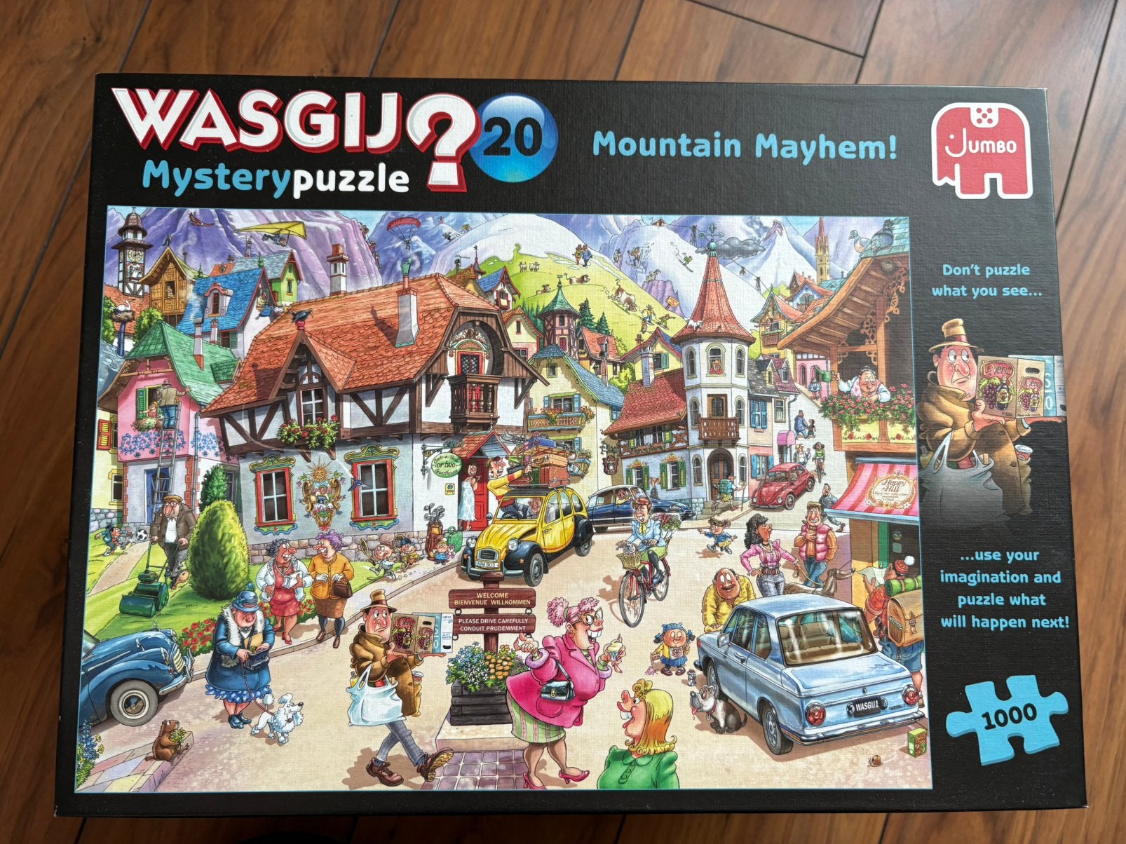 Wasgij? 20 - Mountain Mayhem - 1000st, Ophalen of Verzenden, 500 t/m 1500 stukjes, Zo goed als nieuw