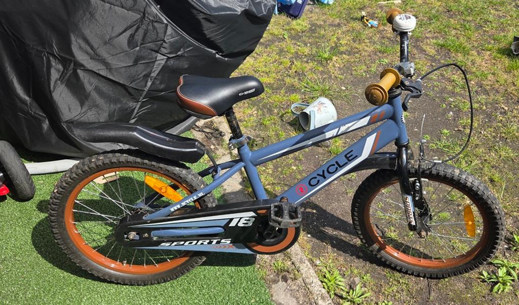 Kinderfiets Cycle 2 Sports 18 inch - Gebruikt, Ophalen of Verzenden, Gebruikt, 16 tot 20 inch