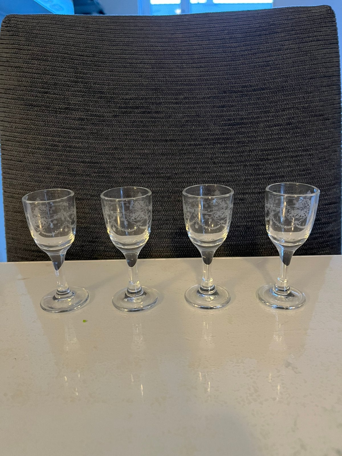 Borrel glaasjes klein Grand Marnier, Ophalen, Zo goed als nieuw, Borrel- of Shotglas
