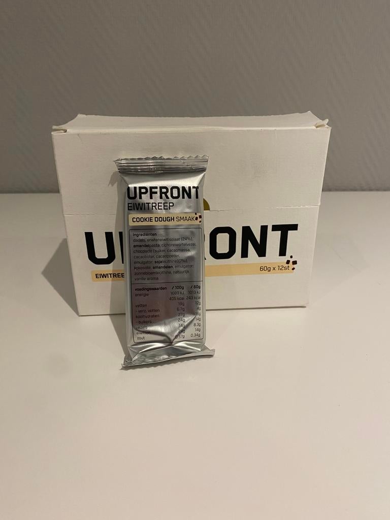 Upfront Eiwitreep Cookie Dough 12 pack - 14g Eiwit per reep, Diversen, Levensmiddelen, Ophalen of Verzenden