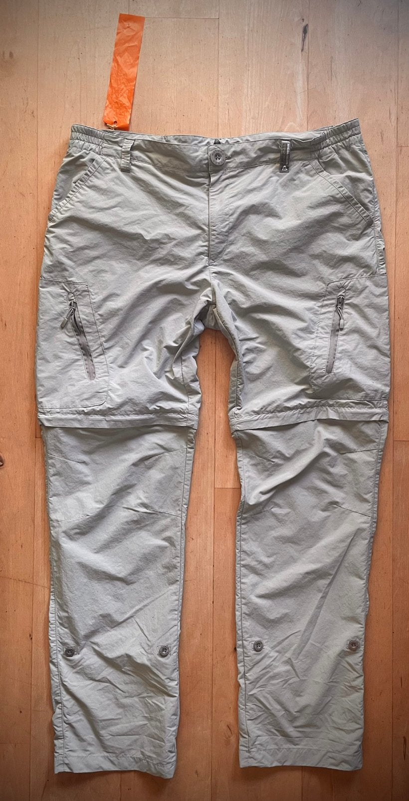 Human Nature Judie afrits broek zip off pants XL grijs, Ophalen of Verzenden, Maat 46/48 (XL) of groter, Grijs, Lang