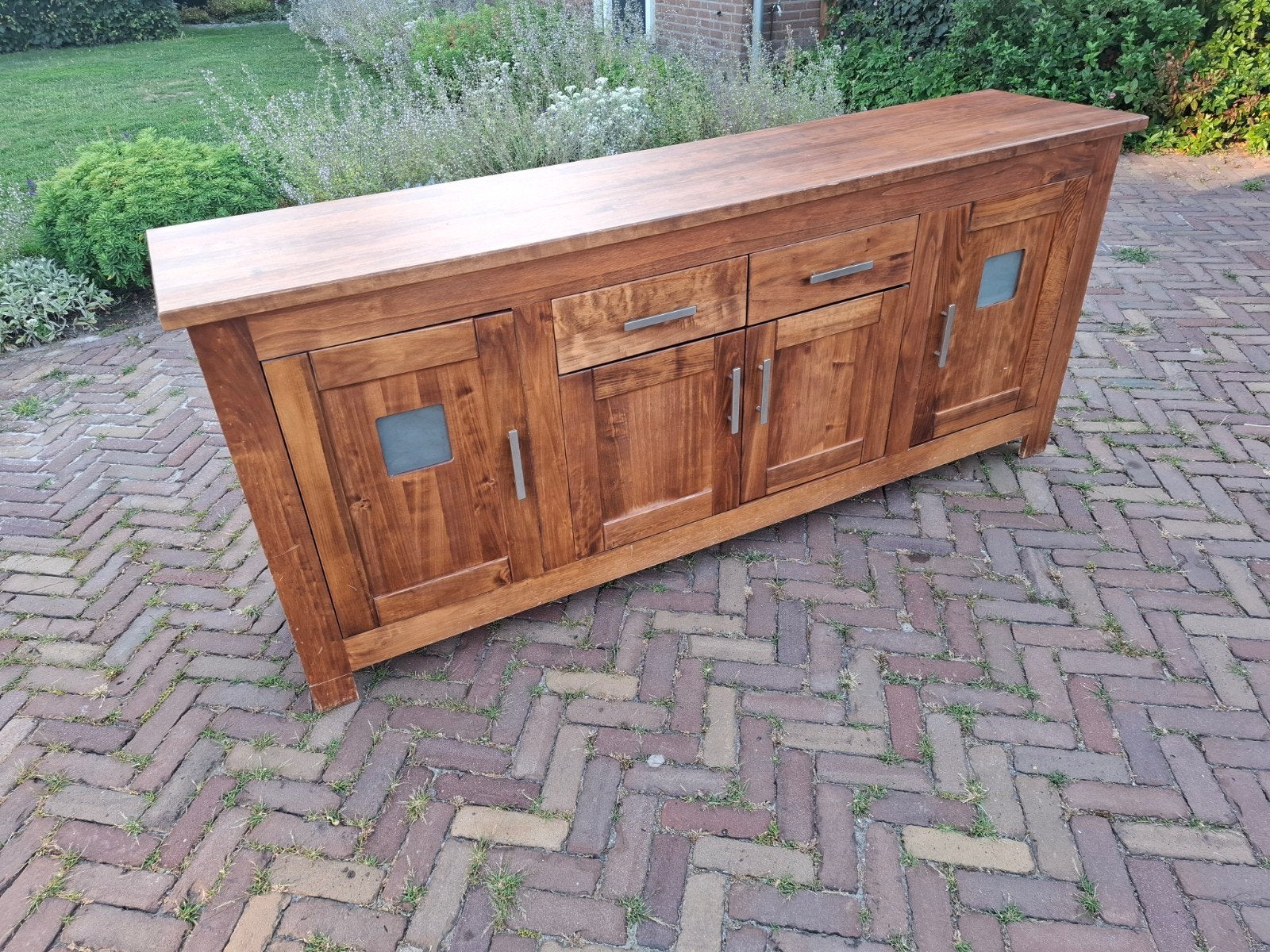kersenhouten tv meubel en dressoir, Huis en Inrichting, Ophalen, Gebruikt, 25 tot 50 cm, Kersenhout
