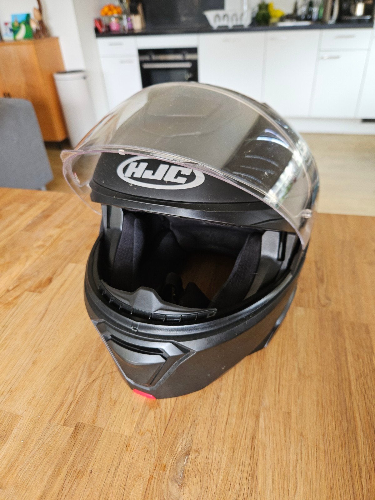 HJC i91 motor helm (maat L 58-59) 1800 gr (2022), Dames, HJC, Ophalen of Verzenden, Integraalhelm