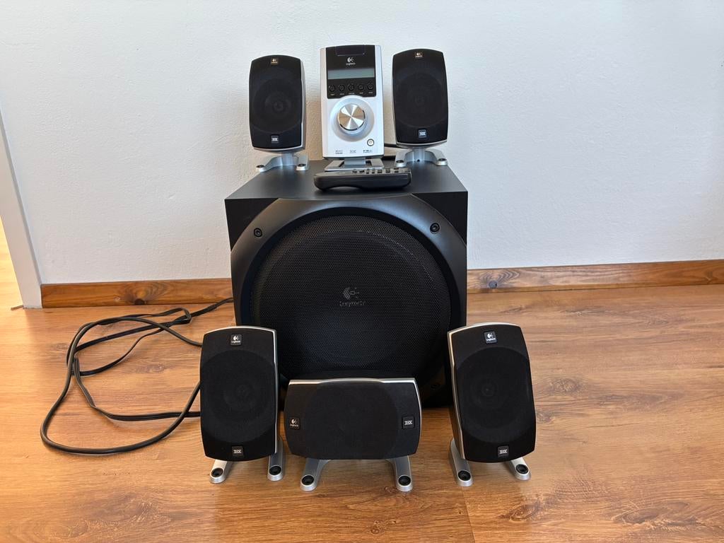Logitech Surround Speakerset, Computers en Software, Pc speakers, Zo goed als nieuw, Ophalen