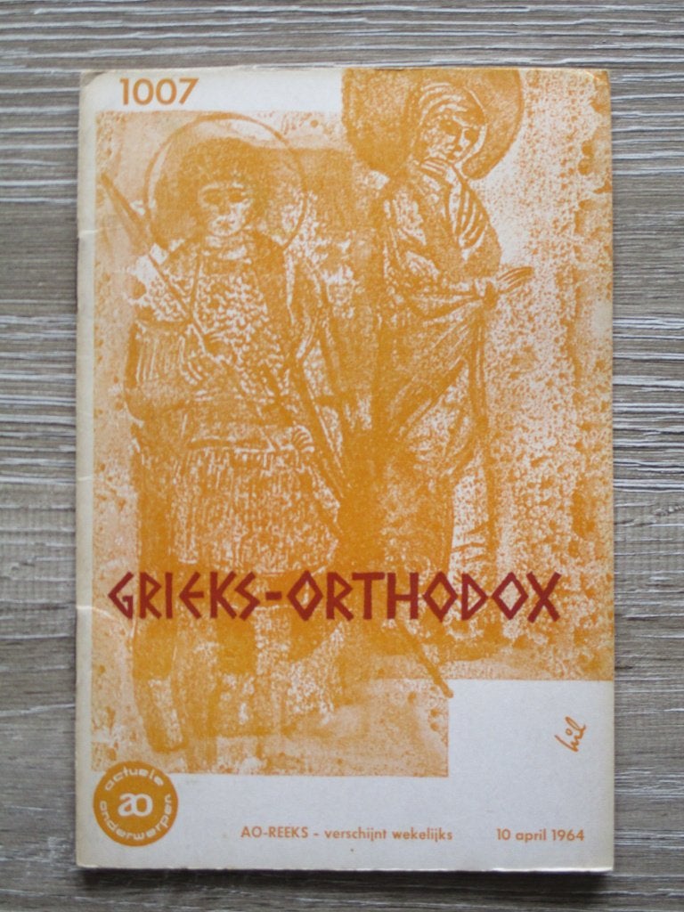 AO 1007 Grieks-Orthodox, Ophalen of Verzenden, Gelezen, Europa