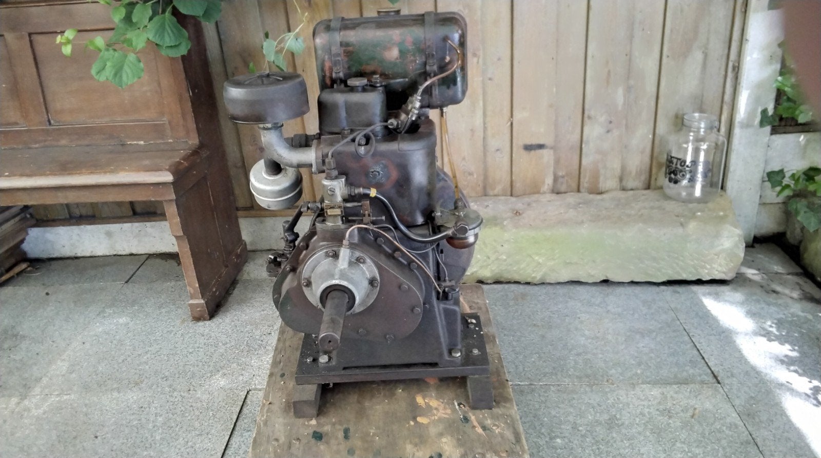 Stationaire motor PETTER Paz1 Dieselmotor, Verzenden