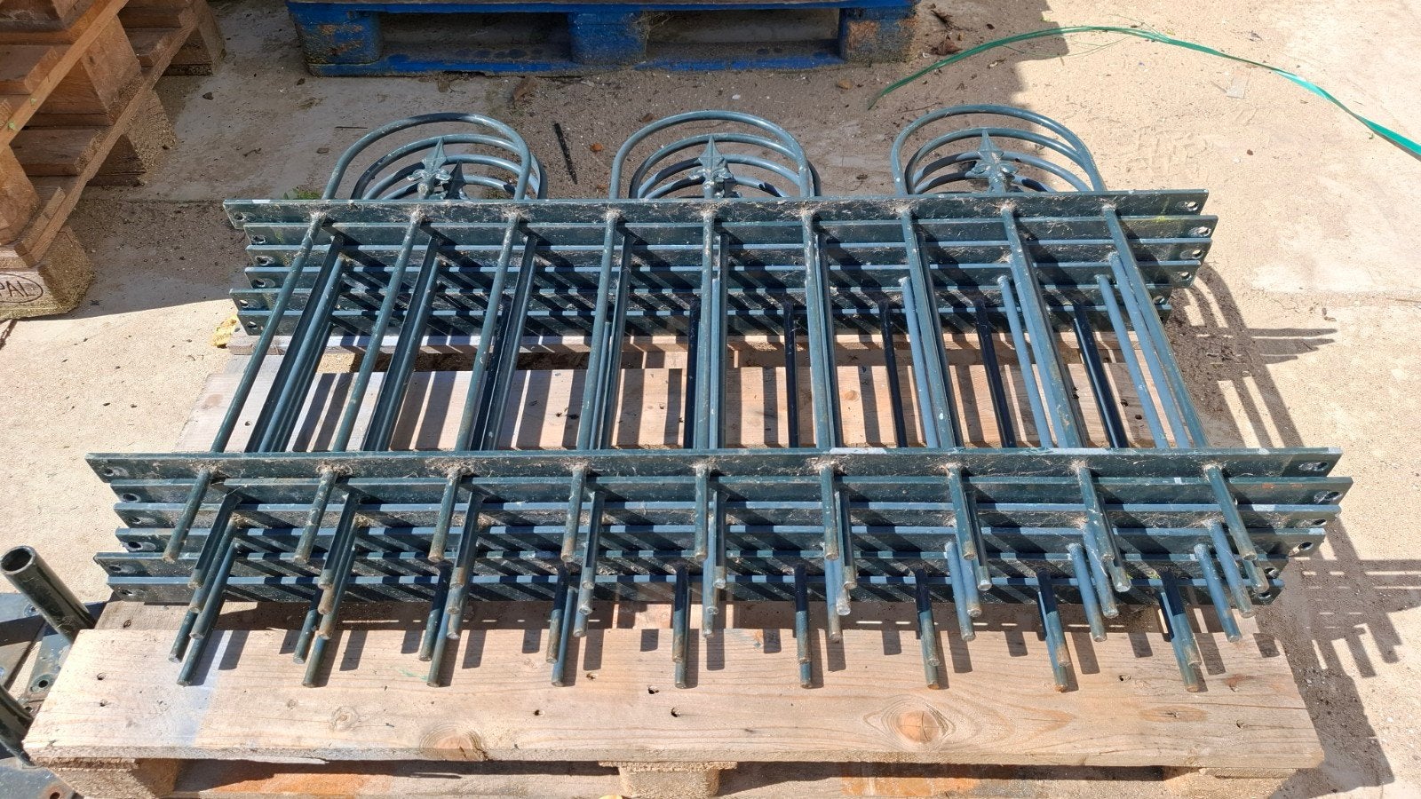 Sierhekwerk, Tuin en Terras, Tuinhekken en Hekwerk, Gebruikt, Sierhekwerk, IJzer, Ophalen