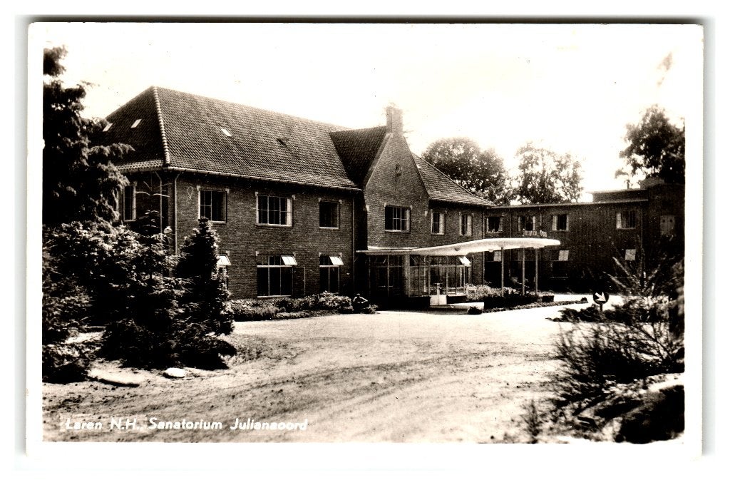 Laren, Sanatorium Julianaoord, Verzenden, 1940 tot 1960, Ongelopen, Noord-Holland