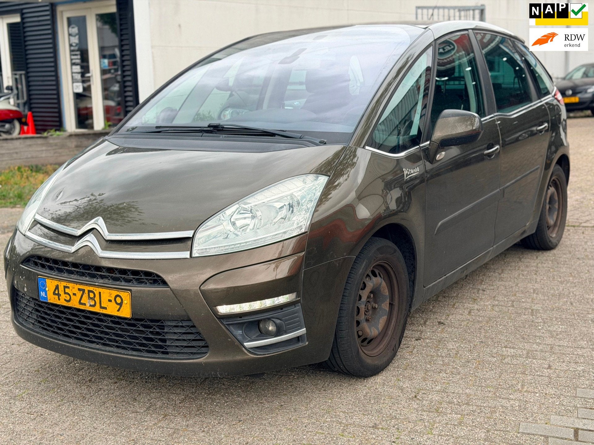Citroen C4 Picasso 1.6 VTi Collection bj: 2012 LPG G3 Navi C, Voorwielaandrijving, Automatische klimaatregeling, 4 cilinders, Bruin