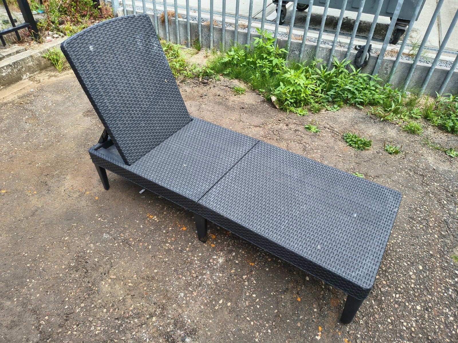 wicker ligbed, Ophalen, Gebruikt, ., .