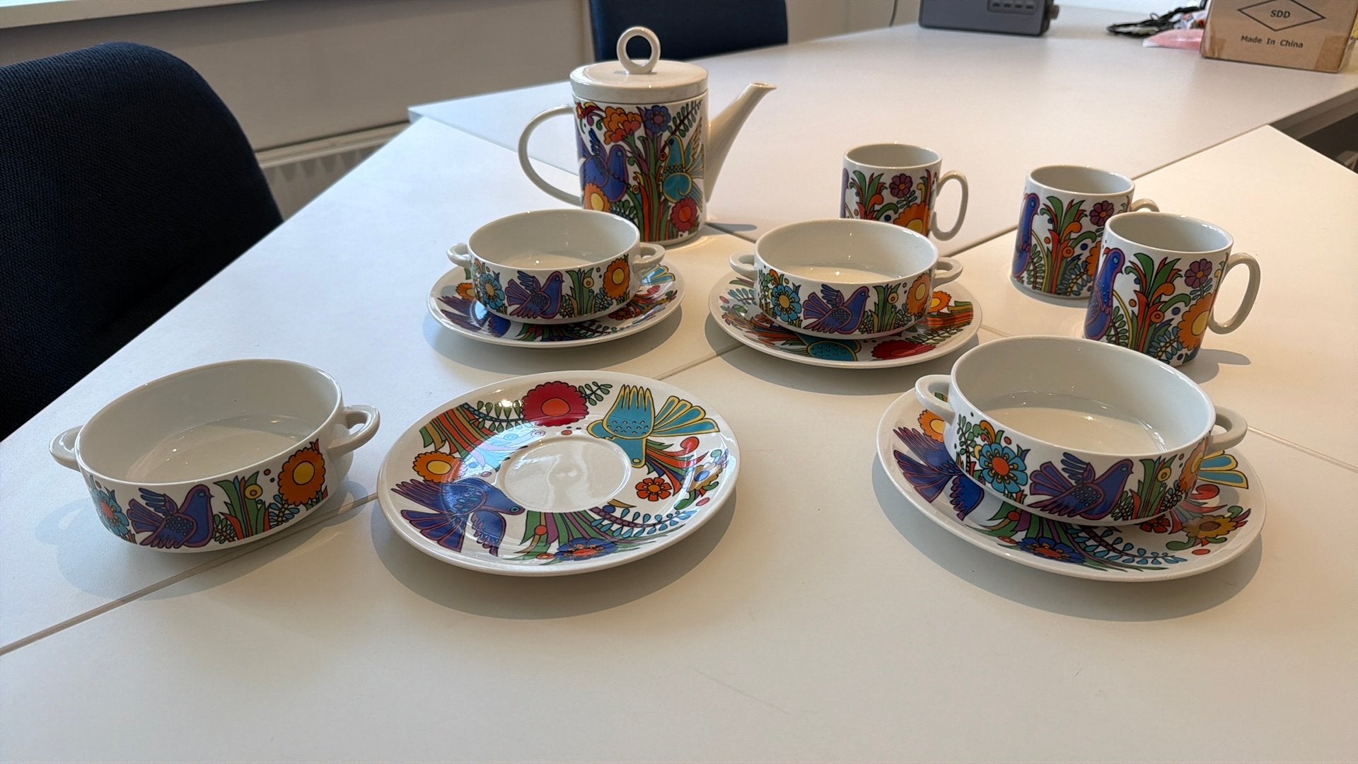 Villeroy en Boch Acapulco servies, Ophalen