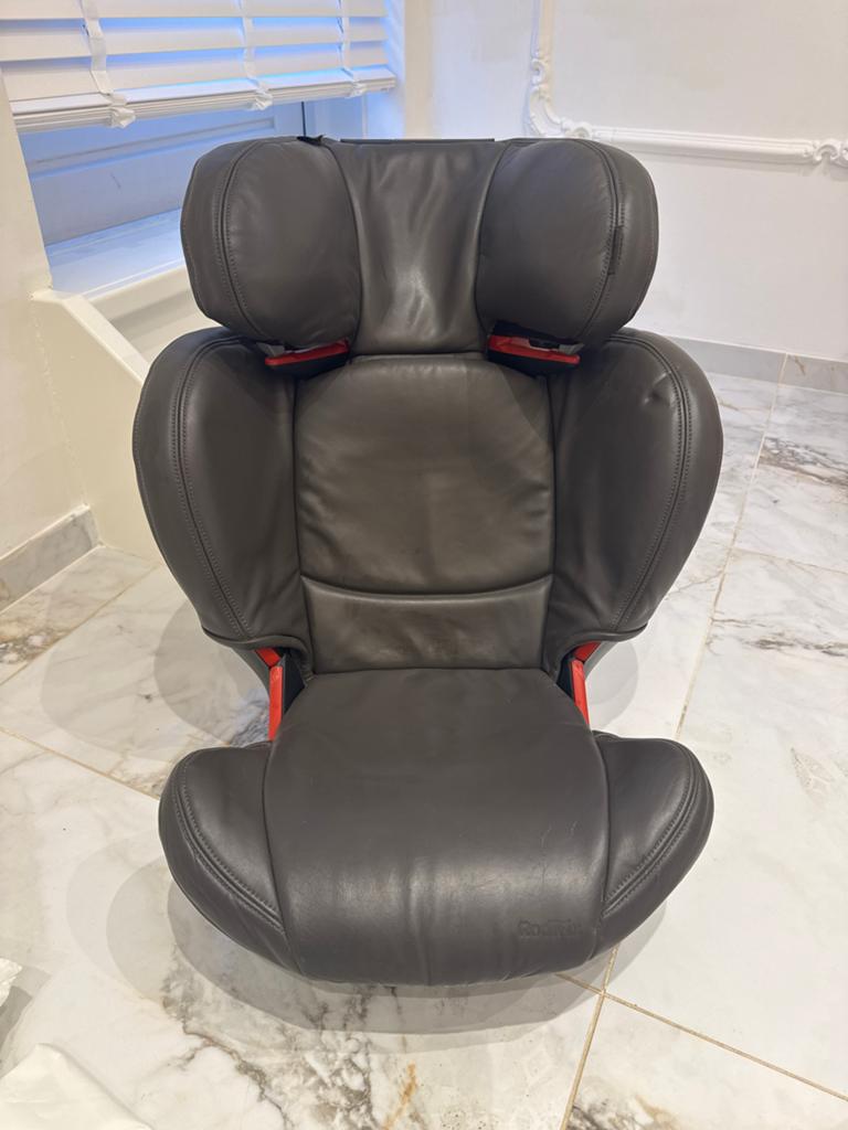 Maxi-Cosi RodiFix autostoel - Echt leer, Ophalen, Autogordel of Isofix, Gebruikt, 15 t/m 36 kg