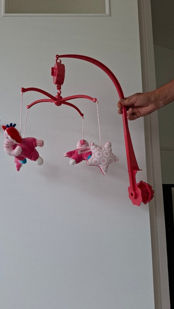 Muziekmobiel, Kinderen en Baby's, Speelgoed | Babyspeelgoed, Ophalen, Gebruikt, Mobiel, Met geluid