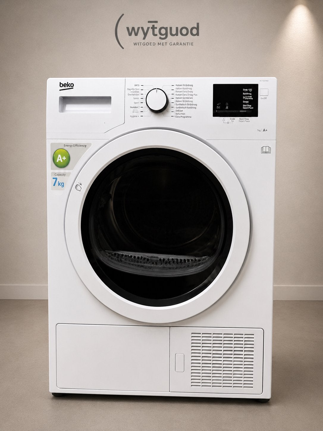BEKO DS 7333 RX0 – 7 KG WARMTEPOMPDROGER – REFURBISHED, Witgoed en Apparatuur, Ophalen, 6 tot 8 kg, Q, Overige typen