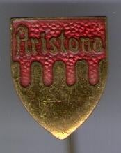 Aristona email/koper geluidsapparaten speldje ( V_125 ), Verzamelen, Verzenden, Nieuw, Merk, Speldje of Pin