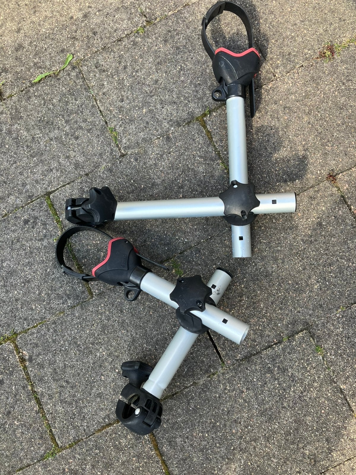 Flamma fietsbeugels voor fietsenrek, Auto diversen, Ophalen of Verzenden, 2 fietsen, Zo goed als nieuw, Fietsendrager-accessoire