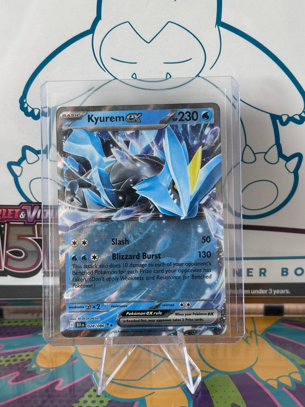 Kyurem ex (028/086) - Black & White / Blackout, Ophalen of Verzenden, Nieuw, Losse kaart